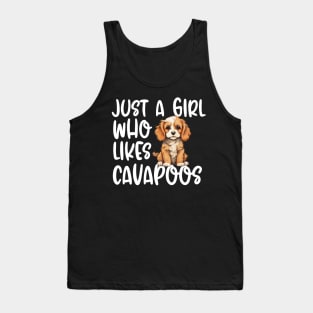 Just A Girl Who Likes Cavapoos Tank Top